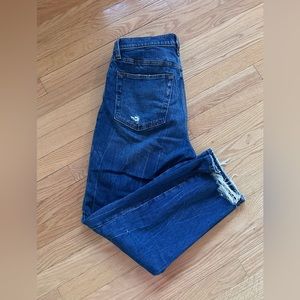 Abercrombie and Fitch Ultra high rise straight jean